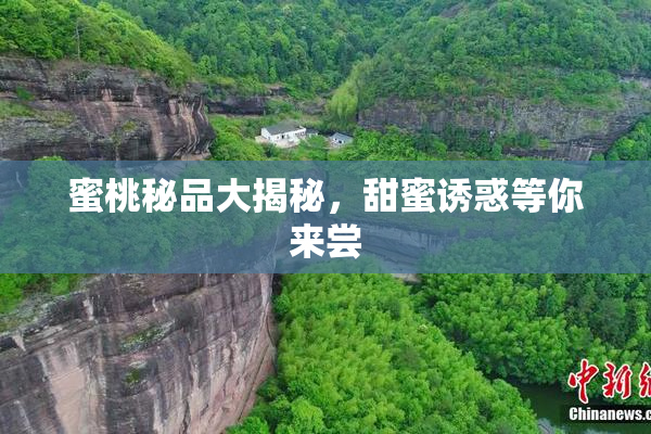 蜜桃秘品大揭秘，甜蜜诱惑等你来尝