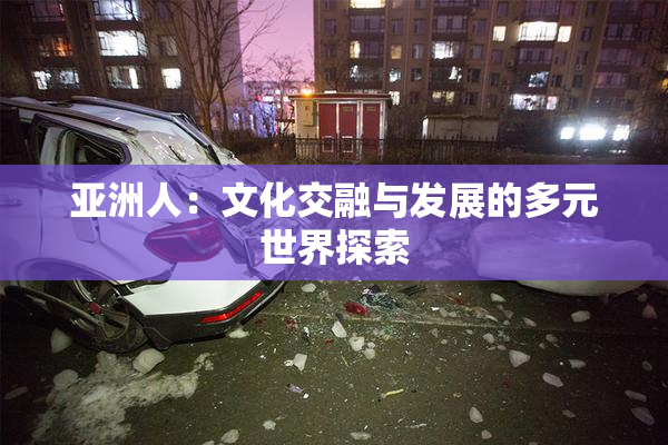 亚洲人：文化交融与发展的多元世界探索