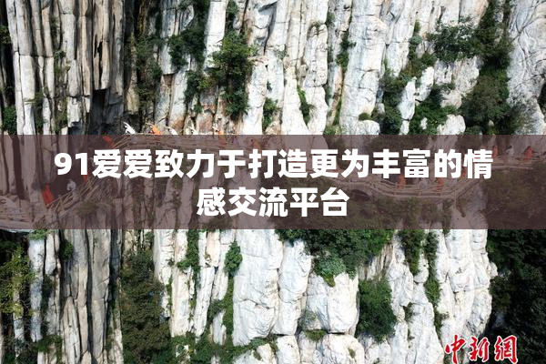 91爱爱致力于打造更为丰富的情感交流平台