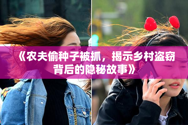《农夫偷种子被抓，揭示乡村盗窃背后的隐秘故事》