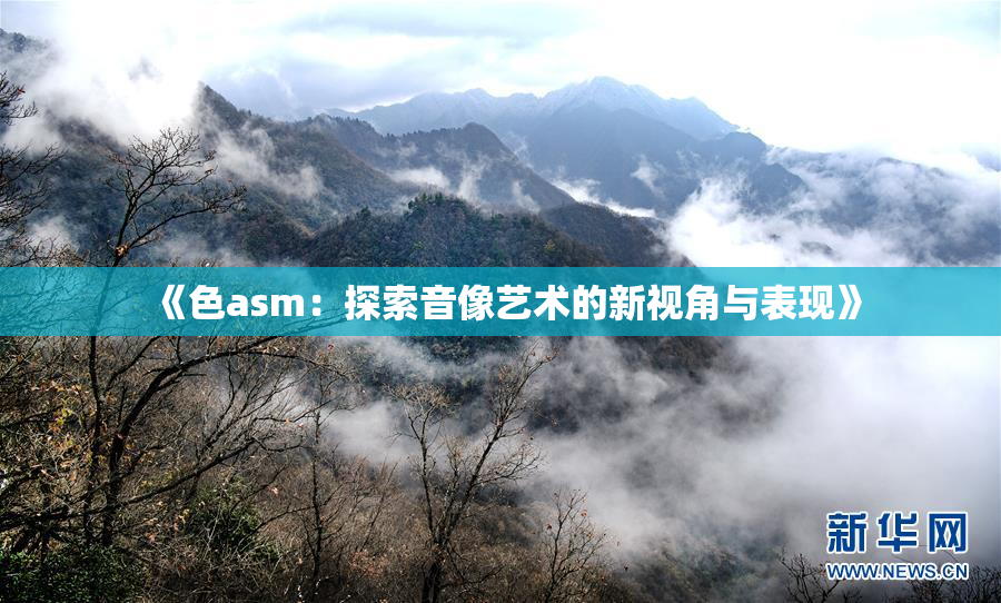 《色asm：探索音像艺术的新视角与表现》