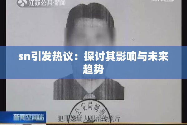 sn引发热议：探讨其影响与未来趋势
