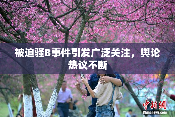 被迫骚B事件引发广泛关注，舆论热议不断