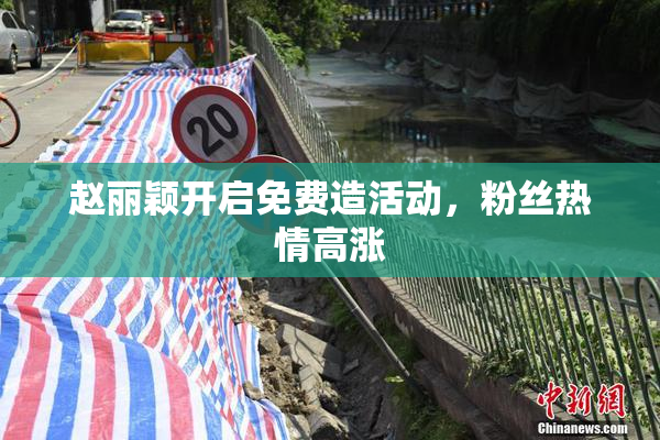 赵丽颖开启免费造活动，粉丝热情高涨