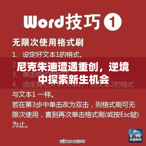 尼克朱迪遭遇重创，逆境中探索新生机会