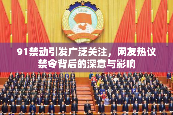 91禁动引发广泛关注，网友热议禁令背后的深意与影响
