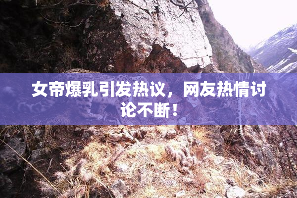 女帝爆乳引发热议，网友热情讨论不断！