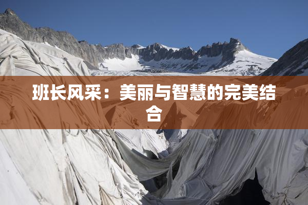 班长风采：美丽与智慧的完美结合
