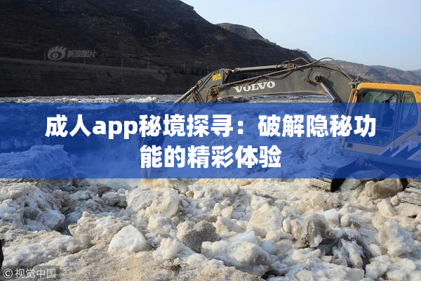成人app秘境探寻：破解隐秘功能的精彩体验