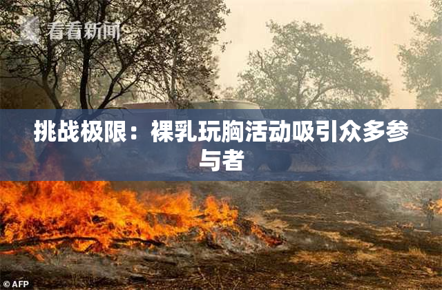 挑战极限：裸乳玩胸活动吸引众多参与者
