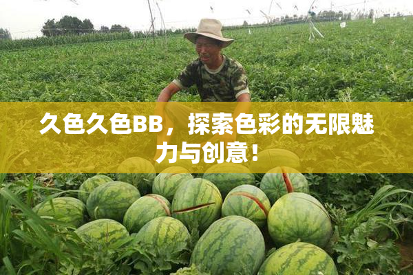 久色久色BB，探索色彩的无限魅力与创意！