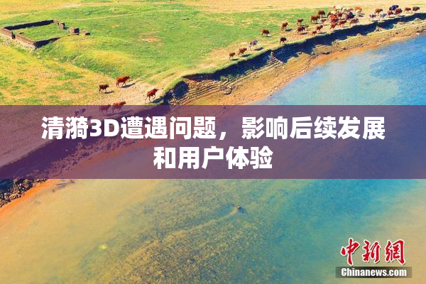清漪3D遭遇问题，影响后续发展和用户体验