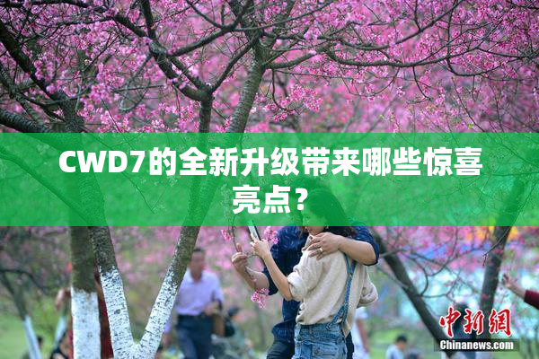 CWD7的全新升级带来哪些惊喜亮点？