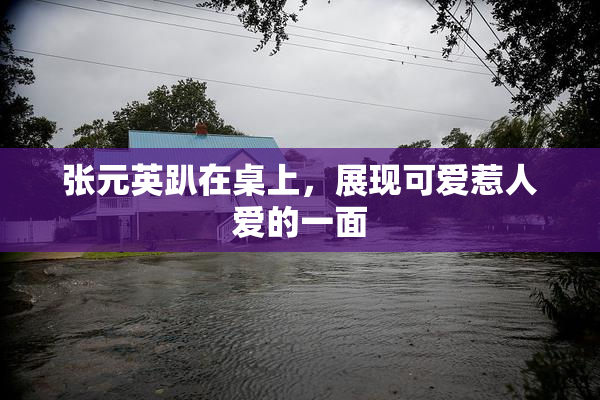 张元英趴在桌上，展现可爱惹人爱的一面