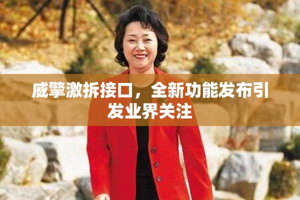 威擎激拆接口，全新功能发布引发业界关注