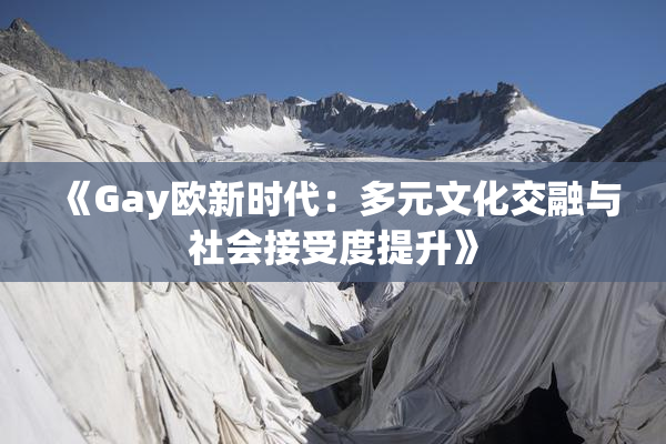 《Gay欧新时代：多元文化交融与社会接受度提升》