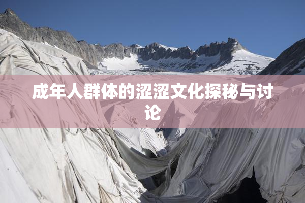 成年人群体的涩涩文化探秘与讨论