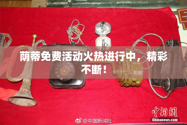 荫蒂免费活动火热进行中，精彩不断！