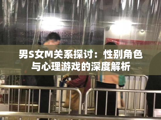 男S女M关系探讨：性别角色与心理游戏的深度解析