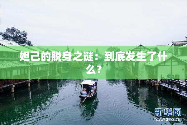 妲己的脱身之谜：到底发生了什么？