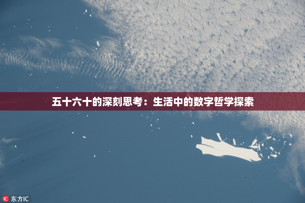 五十六十的深刻思考：生活中的数字哲学探索