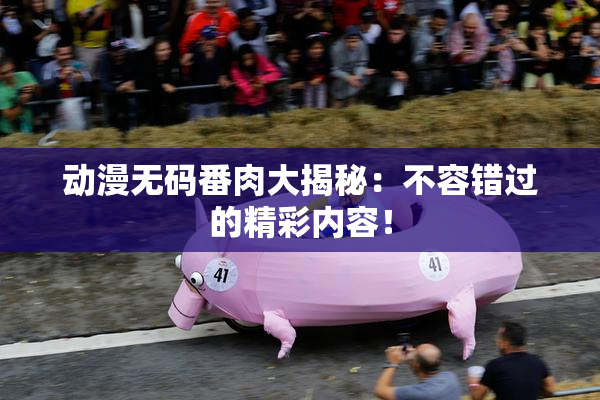 动漫无码番肉大揭秘：不容错过的精彩内容！