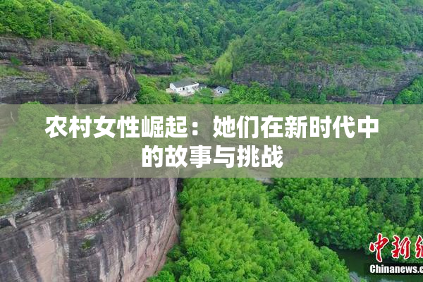 农村女性崛起：她们在新时代中的故事与挑战