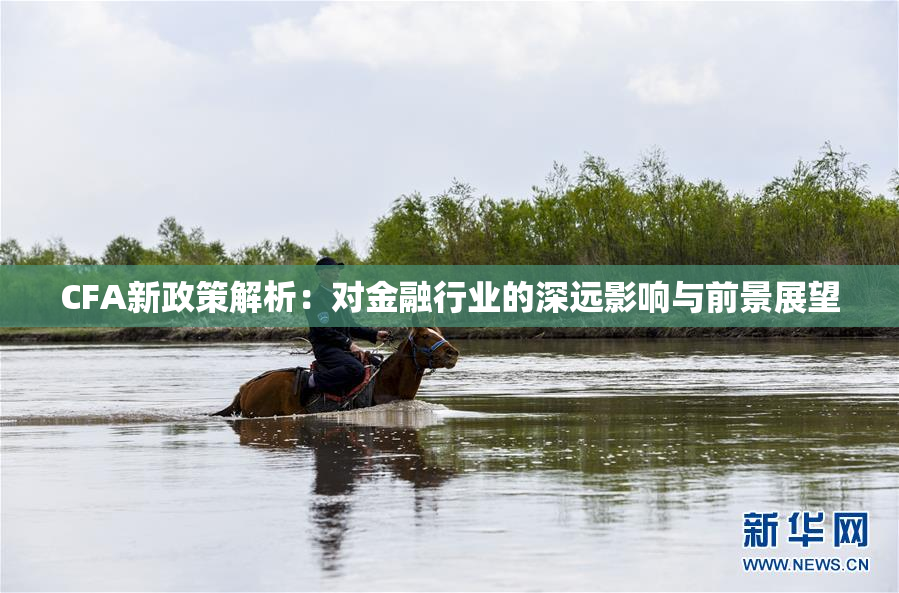 CFA新政策解析：对金融行业的深远影响与前景展望