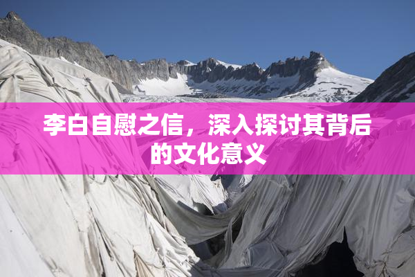李白自慰之信，深入探讨其背后的文化意义