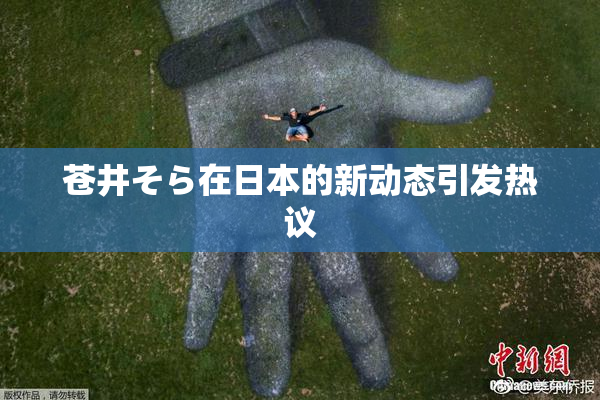 苍井そら在日本的新动态引发热议