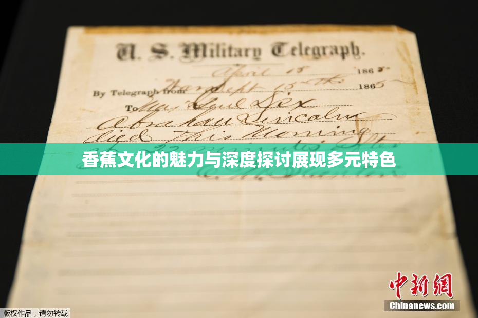 香蕉文化的魅力与深度探讨展现多元特色