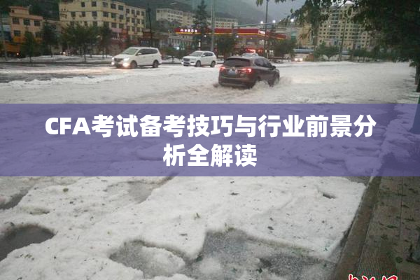CFA考试备考技巧与行业前景分析全解读