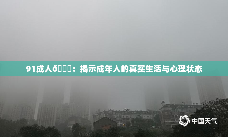 91成人🔞：揭示成年人的真实生活与心理状态