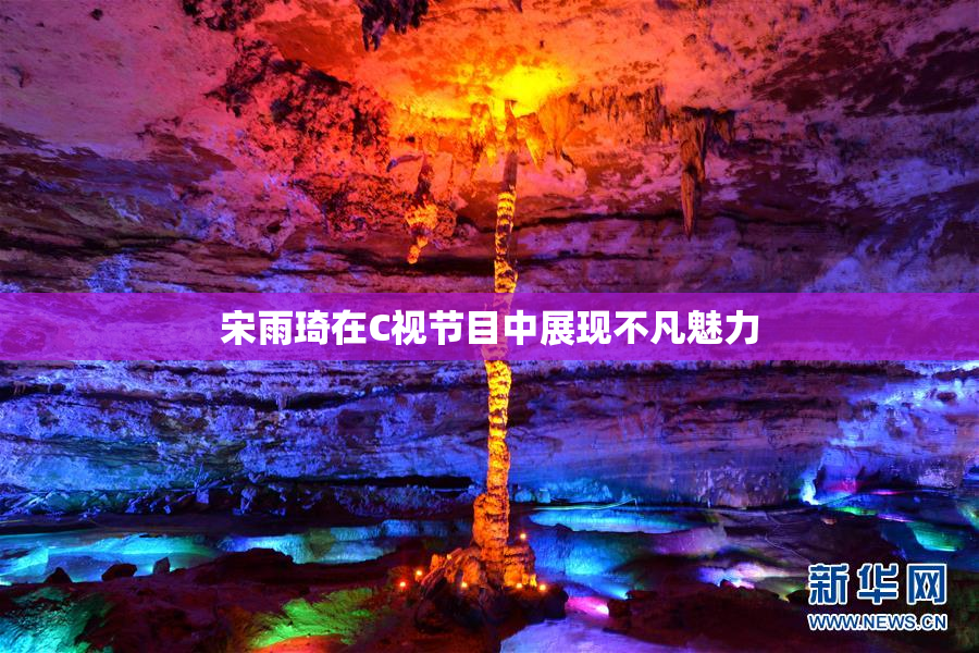 宋雨琦在C视节目中展现不凡魅力