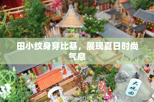 田小纹身穿比基，展现夏日时尚气息