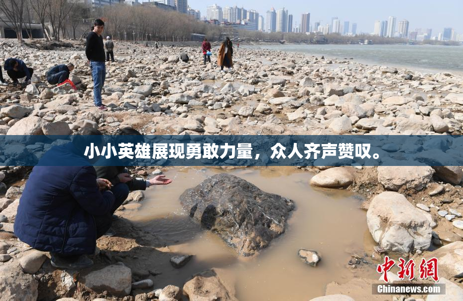 小小英雄展现勇敢力量，众人齐声赞叹。