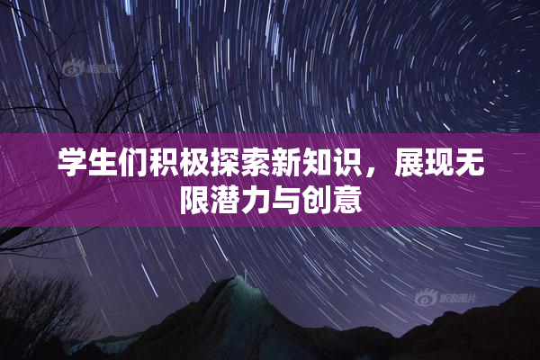 学生们积极探索新知识，展现无限潜力与创意