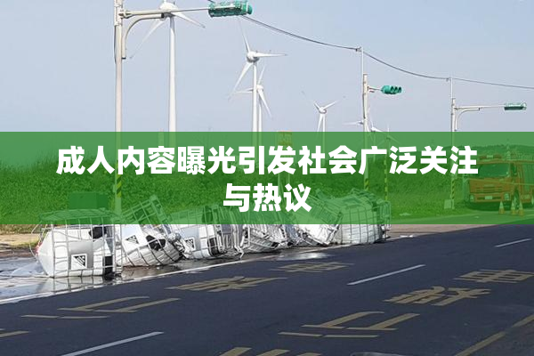 成人内容曝光引发社会广泛关注与热议