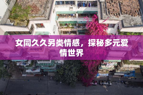 女同久久另类情感，探秘多元爱情世界