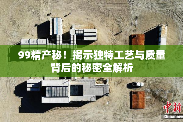 99精产秘！揭示独特工艺与质量背后的秘密全解析