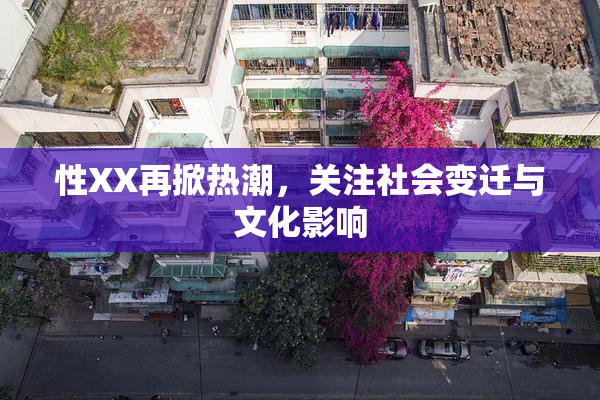 性XX再掀热潮，关注社会变迁与文化影响