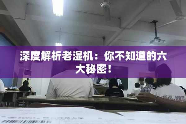 深度解析老湿机：你不知道的六大秘密！