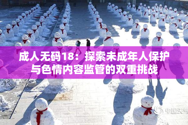 成人无码18：探索未成年人保护与色情内容监管的双重挑战