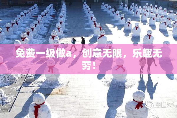 免费一级做a，创意无限，乐趣无穷！