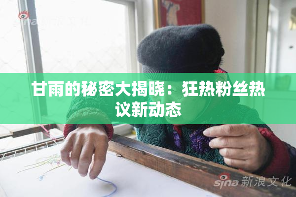 甘雨的秘密大揭晓：狂热粉丝热议新动态