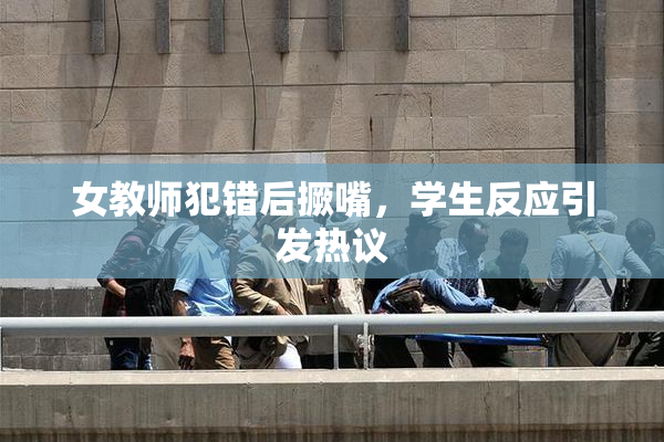 女教师犯错后撅嘴，学生反应引发热议