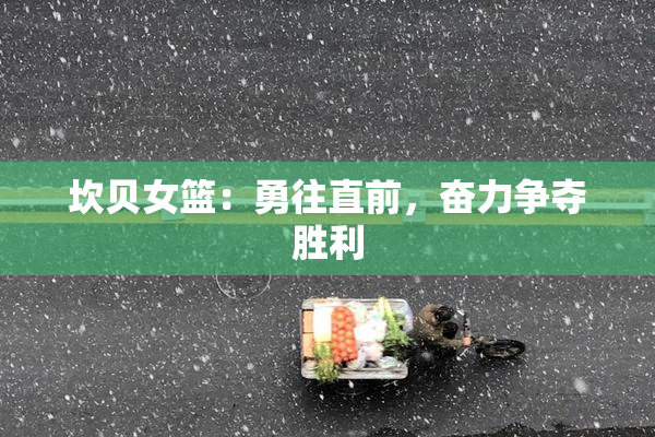 坎贝女篮：勇往直前，奋力争夺胜利