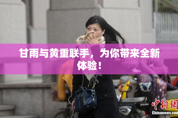 甘雨与黄重联手，为你带来全新体验！