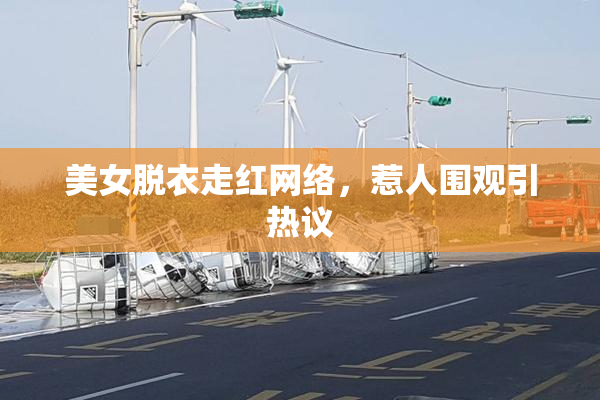 美女脱衣走红网络，惹人围观引热议