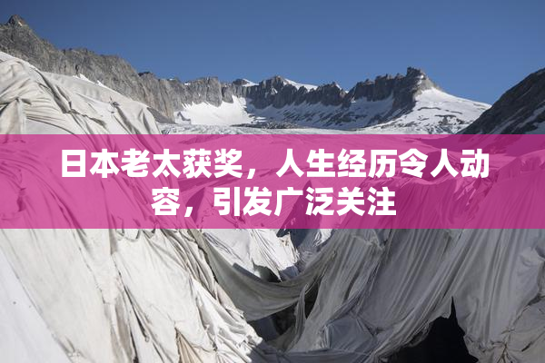 日本老太获奖，人生经历令人动容，引发广泛关注